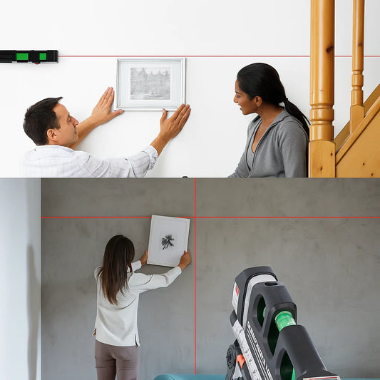 Distance Meter 4-in-1 Level Tape