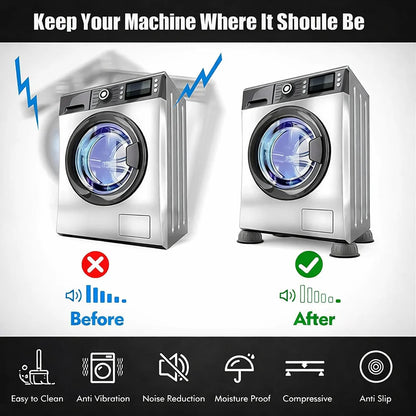 Anti Vibration Washing Machine Feet Pads