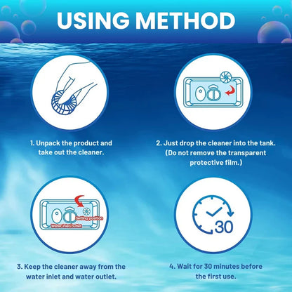 Blue Bubble Toilet Cleaner - Buy 10 Get 10 Free