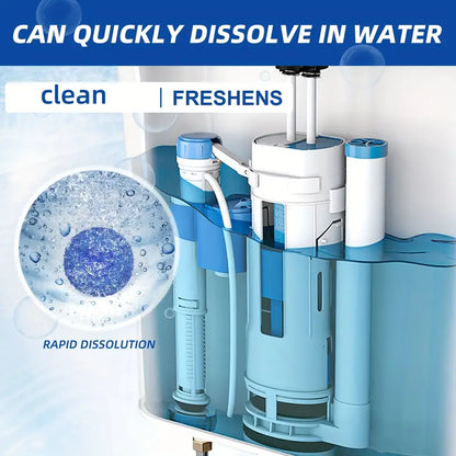 Blue Bubble Toilet Cleaner - Buy 10 Get 10 Free