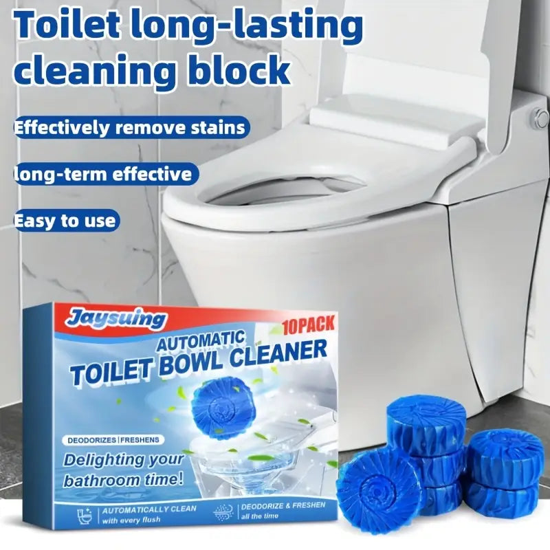 Blue Bubble Toilet Cleaner - Buy 10 Get 10 Free